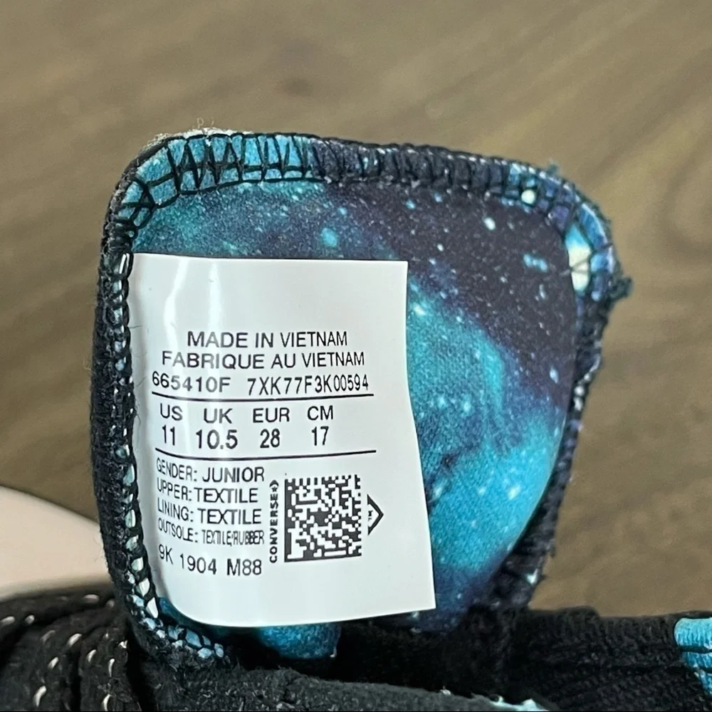 Converse CTAS Madison Galaxy Sneakers Size Junior 11